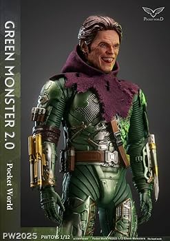 Amazon.co.jp: [Tbmodel] PWTOYS 1/12 フィギュア Green monster